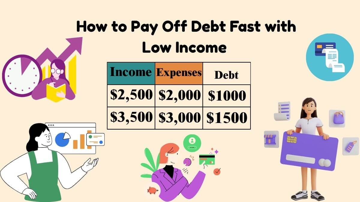 How to Pay Off Debt Fast with Low Income